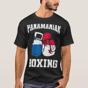 Panamanian Boxing Gloves Panama Pride Mens Womens T-Shirt