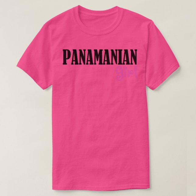 Panamanian Girl T-Shirt (Design Front)