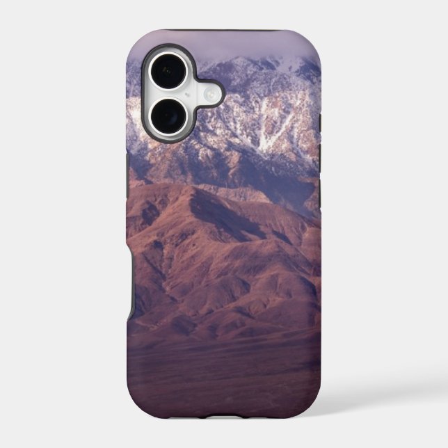Panamint Range and Basin Iphone Case (Back)