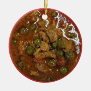 Panang Thai Curry [พะแนง] ... Thailand Street Food Ceramic Ornament
