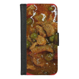 Panang Thai Curry [พะแนง] ... Thailand Street Food iPhone 8/7 Wallet Case
