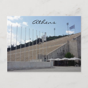 panathinaiko athens postcard