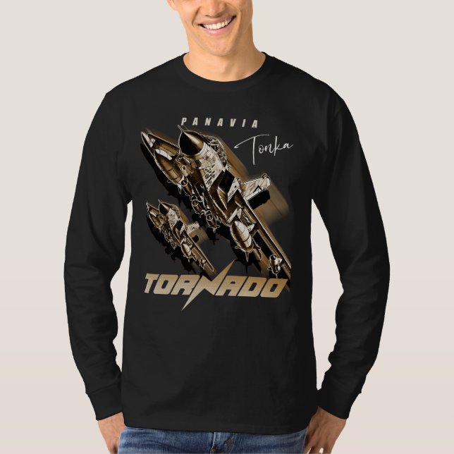 Panavia Tornado European Air Force Fighterjet T-Shirt (Front)
