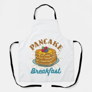 Pancake Breakfast Vintage Pancakes Lover Apron