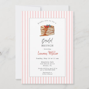 Pancake Bridal Brunch Bridal Shower Invitation