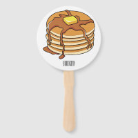 Pancake cartoon illustration