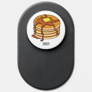 Pancake cartoon illustration  PopSocket