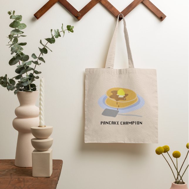 Pancake Champion Tote Bag (Creator Uploaded)