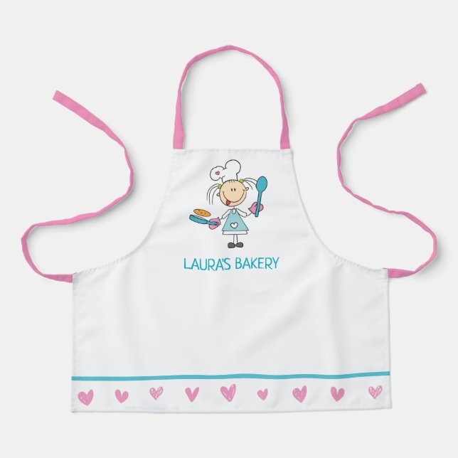 Pancake Chef Kids Apron (Front)