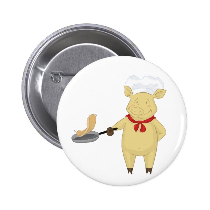 Pancake Flipping Pig Chef