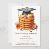 Pancake Graduation Breakfast Celebration