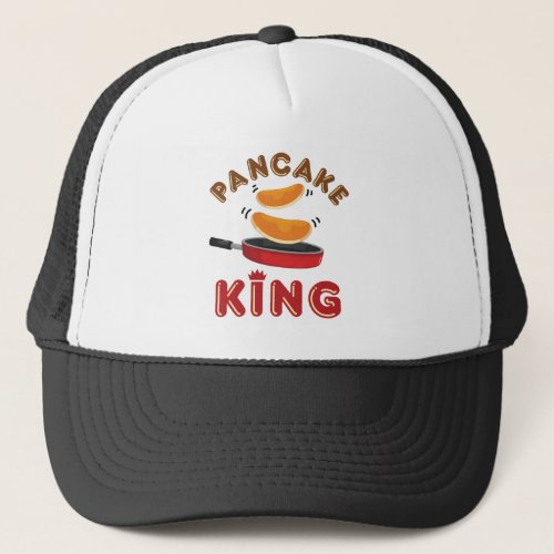 Pancake King Saturday Morning Pancakes Trucker Hat