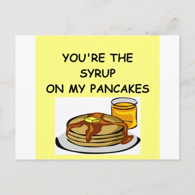 PANCAKE lover Postcard (Front)