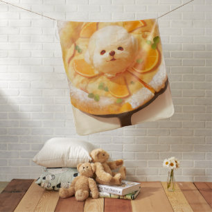 Pancake Party: Smile Dog Ice Cream Baby Blanket