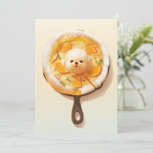 Pancake Party: Smile Dog Ice Cream Holiday Card