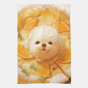 Pancake Party: Smile Dog Ice Cream Kitchen Towel