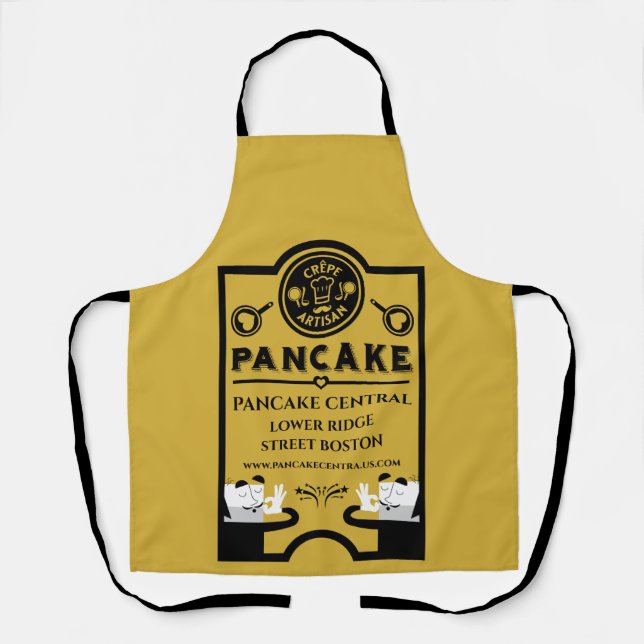 Pancake Seller Promotional Apron (Front)