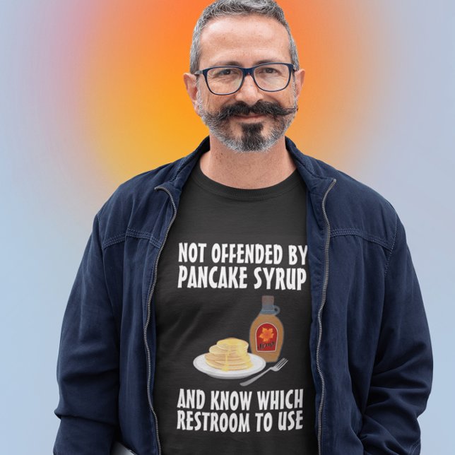 PANCAKE SYRUP & RESTROOM CONSERVATIVE MENS SHIRTS (Creator Uploaded)