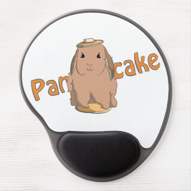 pancakebunnymousepad gel mouse pad (Front)