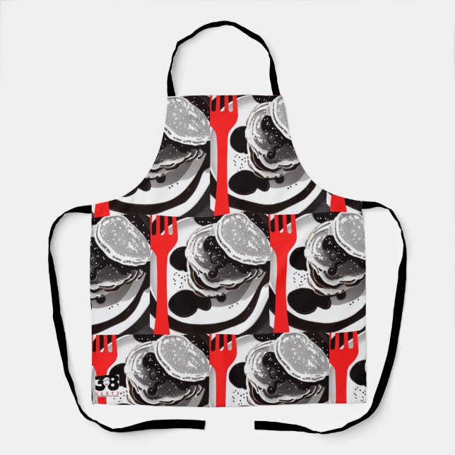 Pancakes and Fork Apron (Front)
