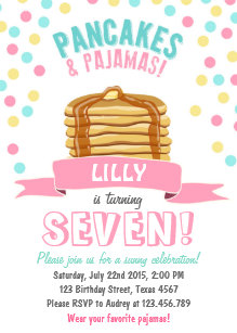 Pajama Party Invitations Zazzle