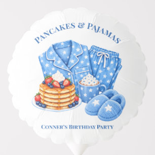 Pancakes and Pajamas Boy’s Birthday Party Balloon