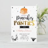 Pancakes and panties lingerie card (Standing Front)