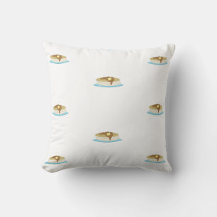 Pancakes and Syrup Throw Pillow