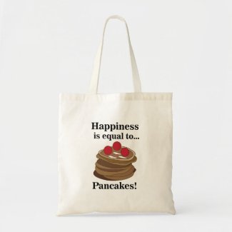 Pancakes Breakfast Food Tote Bag