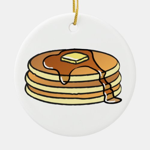 Pancakes _ Christmas ornament