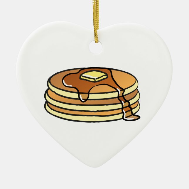 Pancakes - Christmas Tree Ornament (Front)
