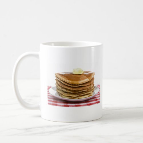 Pancakes Flap Jacks Maple Syrup Butter Worth   Coffee Mug