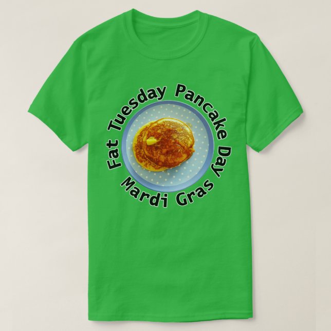 Pancakes for Pancake Day T-Shirt (Design Front)
