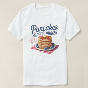Pancakes gift, Funny Breakfast tee, Food Lover Tee