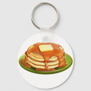 Pancakes Keychain
