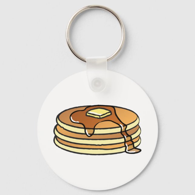 Pancakes - keychain (Front)