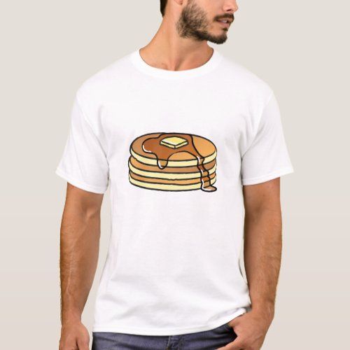 Pancakes _ Mens T shirt