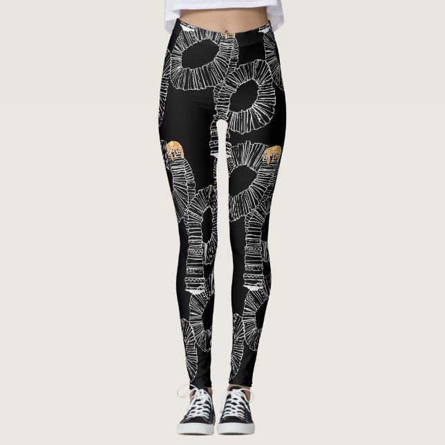 Pancakes Not So Short Stack Leggings (Front)