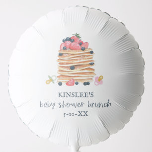 Pancakes & Pacifiers Baby Shower Brunch Balloon