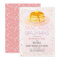 Pancakes & Pajamas Pink Gold Girl Birthday