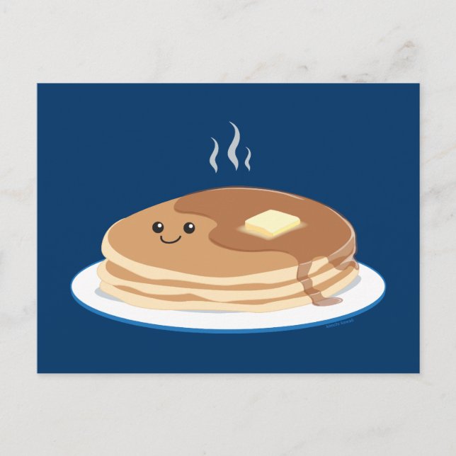 Pancakes Postcard (Front)