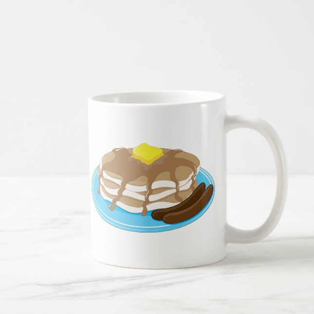 Pancakes Sausage Coffee Mug (Right)