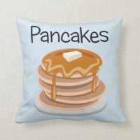 Pancakes Throw Pillow