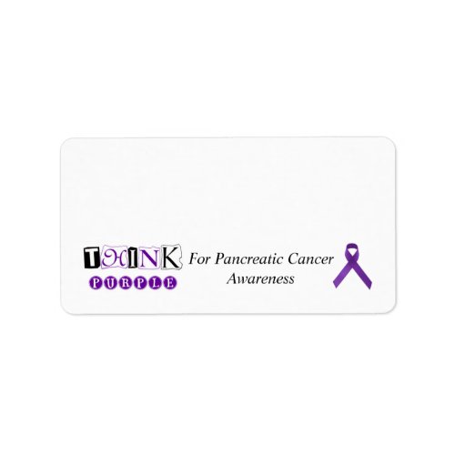 PanCan Awareness Mailing Labels