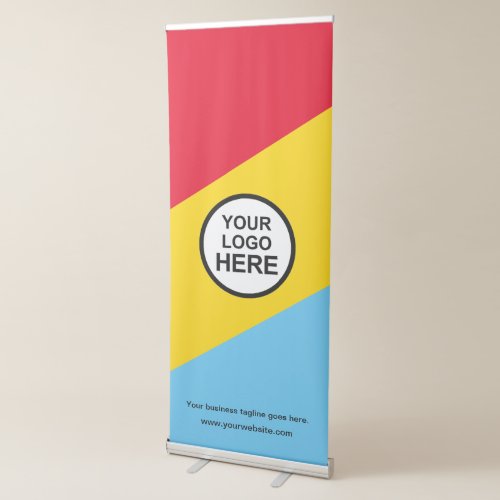 Pancarta Retrctil Diseo de logotipo para banners