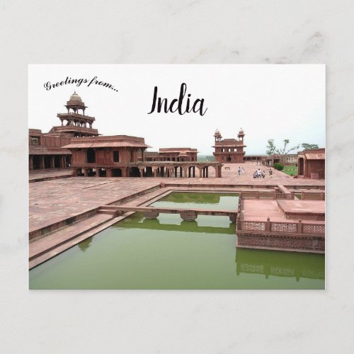 Panch Mahal Fatehpur Sikri Uttar Pradesh India Postcard