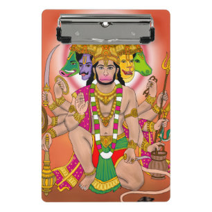 Panchmukhi Hanuman Mini Clipboard