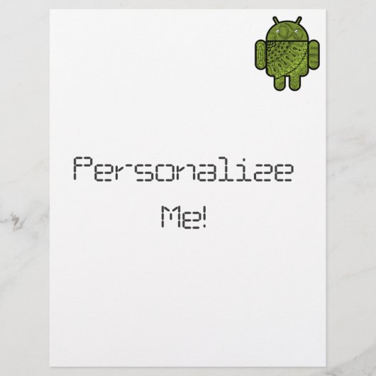 Pancho Doodle Character for Android™ robot (Front)