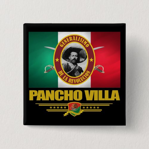 Pancho Villa 1 Pinback Button