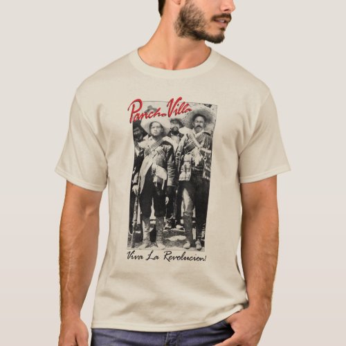 Pancho Villa and  Contreras Mexican War T_Shirt